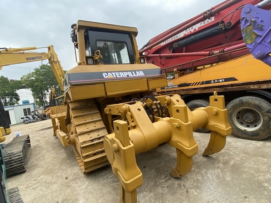 Gebruikte Caterpillar D8R hydraulische rupsbulldozer, bedrijfsgewicht 37771kg
