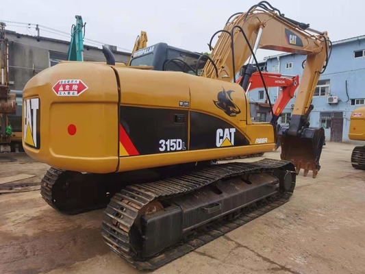 Tweede Hand315d CAT Construction Machinery Excavator With 1.1m3 Emmer