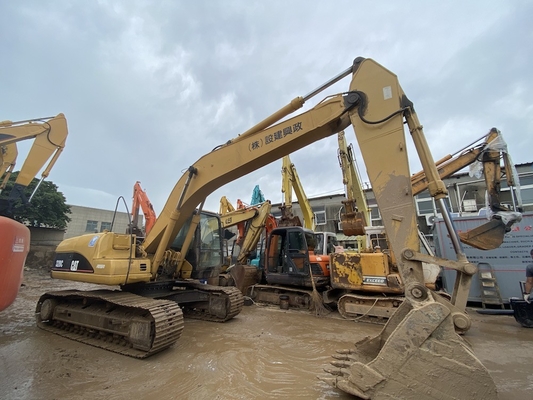 320C hydraulische Kruippakje Gebruikte Cat Excavator Construction Machinery 20 Ton