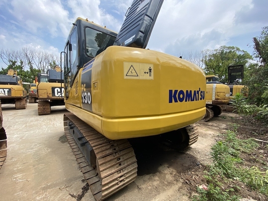 Het hydraulische Graafwerktuig PC130-7 van kruippakje tweedehands KOMATSU met emmer van 0,53 m3