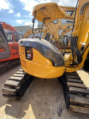 3915KG3 PC35MR-2 Gebruikt Hydraulische Kruippakje Komatsu Graafmachine 3 Ton