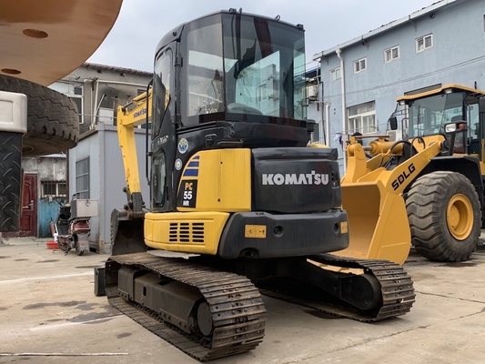 5160KG3 het hydraulische Graafwerktuig van KOMATSU van de Kruippakje Tweede 5 Ton pc55MR-2