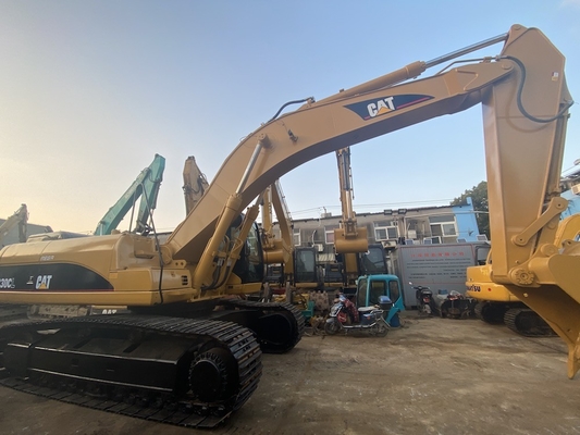 30t tweedehands CAT 330CL hydraulische rupsgraafmachine 1,7 m3 emmer 35108kg