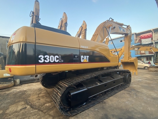 30t tweedehands CAT 330CL hydraulische rupsgraafmachine 1,7 m3 emmer 35108kg