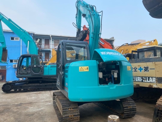 7t tweede Hand sk75-8 de Hydraulische Emmer 6850KG van With 0.4m3 van het Kruippakjegraafwerktuig