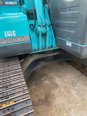 7t tweede Hand sk75-8 de Hydraulische Emmer 6850KG van With 0.4m3 van het Kruippakjegraafwerktuig
