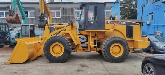Gebruikte Liugong-Wiellader CLG856 met het Werk Gewicht 16800kg