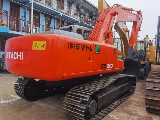 20t gebruikte Hitachi ex200-5 Emmer 18824.1kg van With 0.8m3 van het Kruippakje de Hydraulische Graafwerktuig