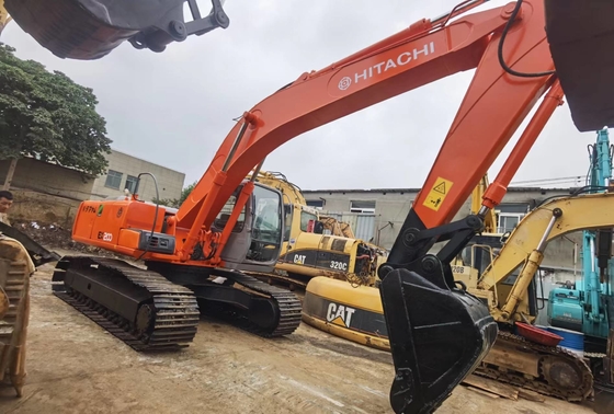 20t gebruikte Hitachi ex200-5 Emmer 18824.1kg van With 0.8m3 van het Kruippakje de Hydraulische Graafwerktuig