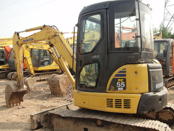 Komatsu PC55MR - 2 tweedehands gravers 12V Spanning Met Rotatie Stapel 5160kg