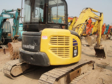 Komatsu PC55MR - 2 tweedehands gravers 12V Spanning Met Rotatie Stapel 5160kg