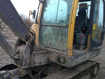 Mini gebruikte Volvo graafmachine EC55 0.14cbm Bucket Capacity met originele Turbo