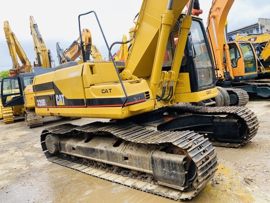 Oorspronkelijke Japanse Cat 320B tweedehands graafmachine, Caterpillar gebruikte spoorgraafmachine 20 ton.