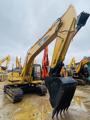Oorspronkelijke Japanse Cat 320B tweedehands graafmachine, Caterpillar gebruikte spoorgraafmachine 20 ton.