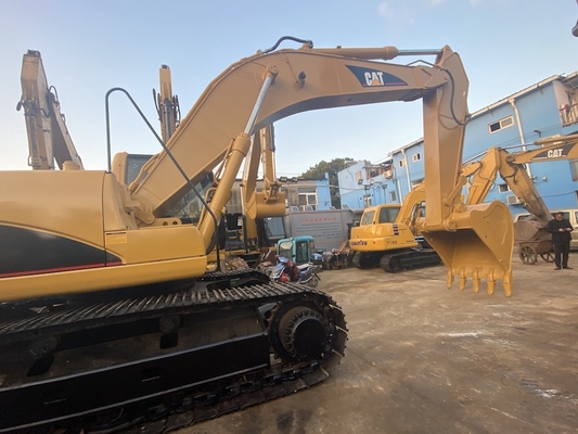Originele Japanse Cat 330C tweedehands graafmachine, Caterpillar Gebruikte spoorgraafmachine 30 ton