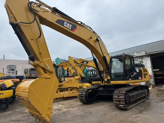 Originele Japan Cat 336D tweedehands graafmachine, Caterpillar Gebruikte spoorgraafmachine 36 ton