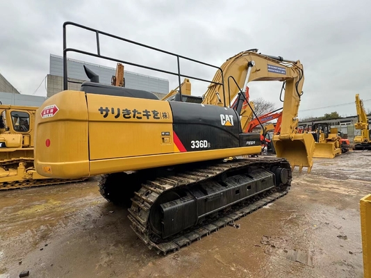 Originele Japan Cat 336D tweedehands graafmachine, Caterpillar Gebruikte spoorgraafmachine 36 ton