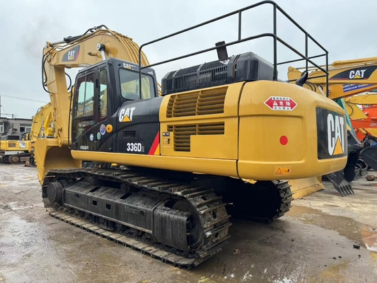 Originele Japan Cat 336D tweedehands graafmachine, Caterpillar Gebruikte spoorgraafmachine 36 ton