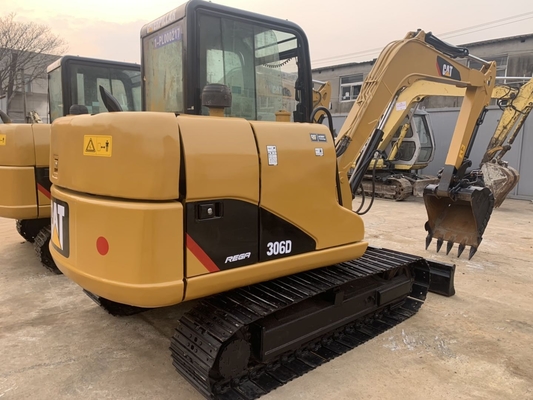 Japanse originele Cat 306D tweedehands hydraulische graafmachine, Caterpillar gebruikte spoorgraafmachine 6 ton