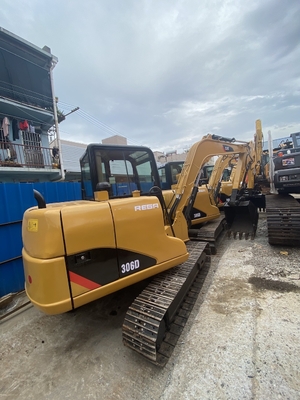 Japanse originele Cat 306D tweedehands hydraulische graafmachine, Caterpillar gebruikte spoorgraafmachine 6 ton
