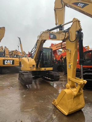 Originele Japan Cat 308D tweedehands graafmachine, Caterpillar Gebruikte spoorgraafmachine 8 ton