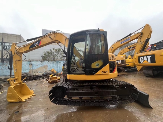 Originele Japan Cat 308D tweedehands graafmachine, Caterpillar Gebruikte spoorgraafmachine 8 ton