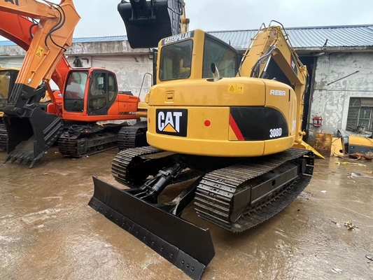 Originele Japan Cat 308D tweedehands graafmachine, Caterpillar Gebruikte spoorgraafmachine 8 ton