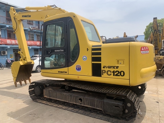 12 ton originele Japanse gebruikte Komatsu PC120-6 Crawler graafmachine te koop