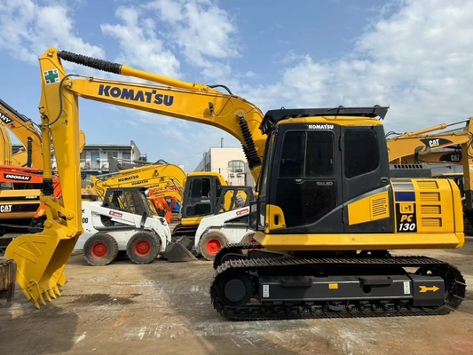 13 ton originele Japanse tweedehands Komatsu PC130-7 Crawler Excavator