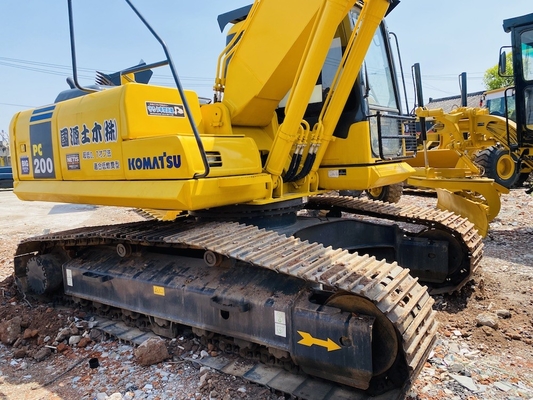 20 ton originele Japanse tweedehands Komatsu PC200-7 Crawler Excavator te koop