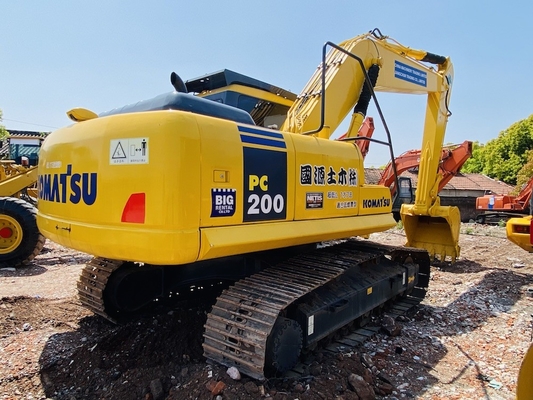 20 ton originele Japanse tweedehands Komatsu PC200-7 Crawler Excavator te koop