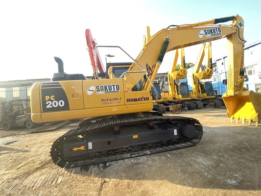 20 ton originele Japanse tweedehands Komatsu PC200-8 Crawler Excavator te koop
