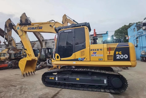 20 ton originele Japanse tweedehands Komatsu PC200-8 Crawler Excavator te koop