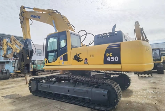 45 ton originele Japanse tweedehands Komatsu PC450-8 Crawler Excavator te koop