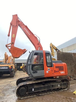 12 ton originele Japanse gebruikte Hitachi ZX120 Crawler Excavator met 66 kW motorvermogen en 0,52m3 emmercapaciteit