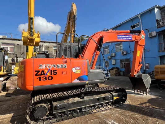 13 ton originele Japanse gebruikte Hitachi ZX130 Crawler graafmachine met 66 kW motorvermogen en 0,52m3 emmercapaciteit