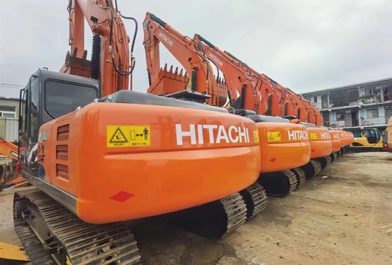 20 ton originele Japanse gebruikte Hitachi ZX200 Crawler Excavator met 109,6 kW motorvermogen en 0,8 m3 emmercapaciteit