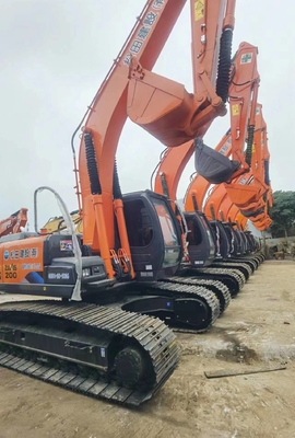20 ton originele Japanse gebruikte Hitachi ZX200 Crawler Excavator met 109,6 kW motorvermogen en 0,8 m3 emmercapaciteit