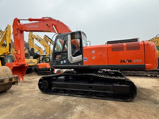 35 ton originele Japanse Hitachi ZX350 Crawler Excavator met 202 kW motorvermogen