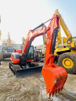 8 ton originele Japanse gebruikte Kubota KX183 Crawler graafmachine met 47,8 kW motorvermogen en 0,31 m3 emmercapaciteit