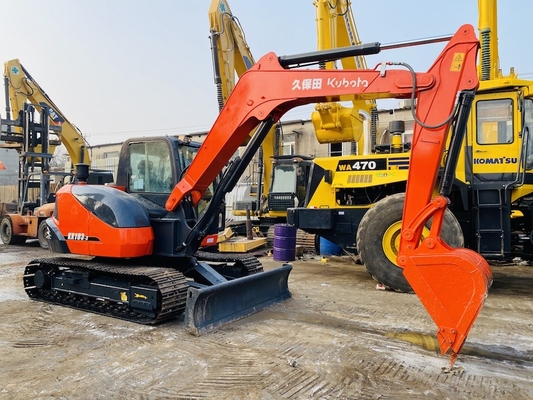 8 ton originele Japanse gebruikte Kubota KX183 Crawler graafmachine met 47,8 kW motorvermogen en 0,31 m3 emmercapaciteit