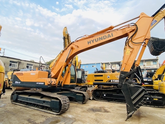 22 ton originele Japanse tweedehands Hyundai R225 Crawler graafmachine met 112 kW motorvermogen en 1,05 m3 emmercapaciteit