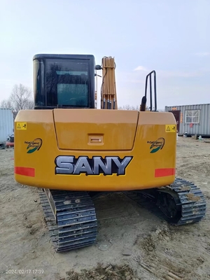 7 ton gebruikte Sany SY75C hydraulische graafmachine met een emmercapaciteit van 0,12 ~ 0,32 m3