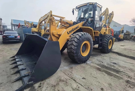 5-6 ton Gebruikte Liugong CLG860H wiellader 3,5 m3 emmerlader