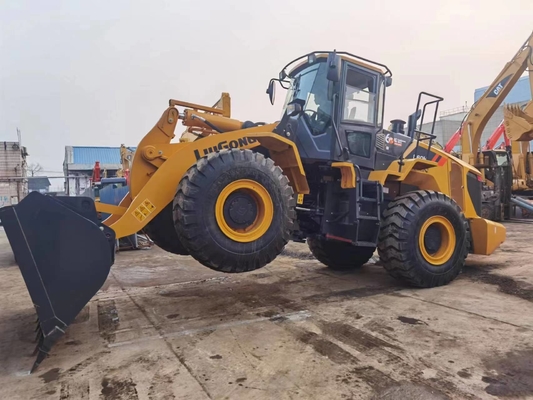 5-6 ton Gebruikte Liugong CLG860H wiellader 3,5 m3 emmerlader