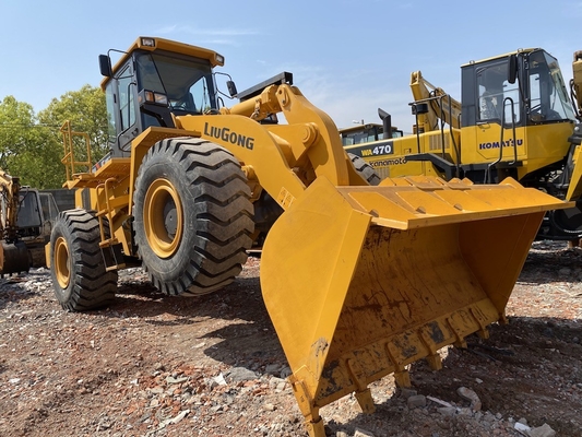 5-6 ton Gebruikte Liugong CLG856 wiellader 1.8-4.5 m3 emmerlader