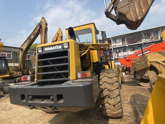3-5 ton tweedehands Komatsu WA320-3 wiellader Gebruikte voorlader