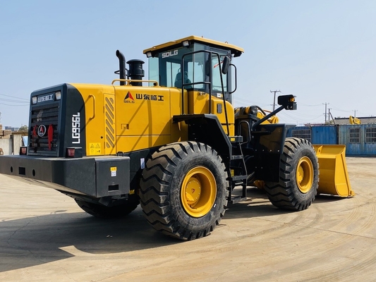 Gebruikte SDLG LG956L tweedehands front-end wiellader met een emmercapaciteit van 2,5-4,5 m3