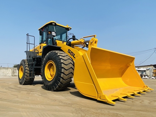 Gebruikte SDLG LG956L tweedehands front-end wiellader met een emmercapaciteit van 2,5-4,5 m3
