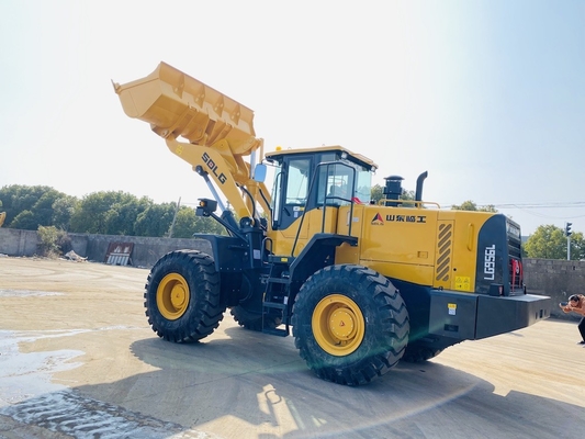 Gebruikte SDLG LG956L tweedehands front-end wiellader met een emmercapaciteit van 2,5-4,5 m3
